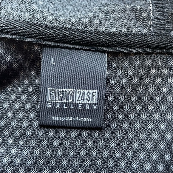 FIFTY 24SF Gallery Skull Design Zip-Up Hoodie – Size Large - Picture 8 of 11